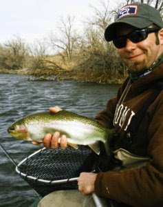 Wyoming fly fishing guide Thermopolis