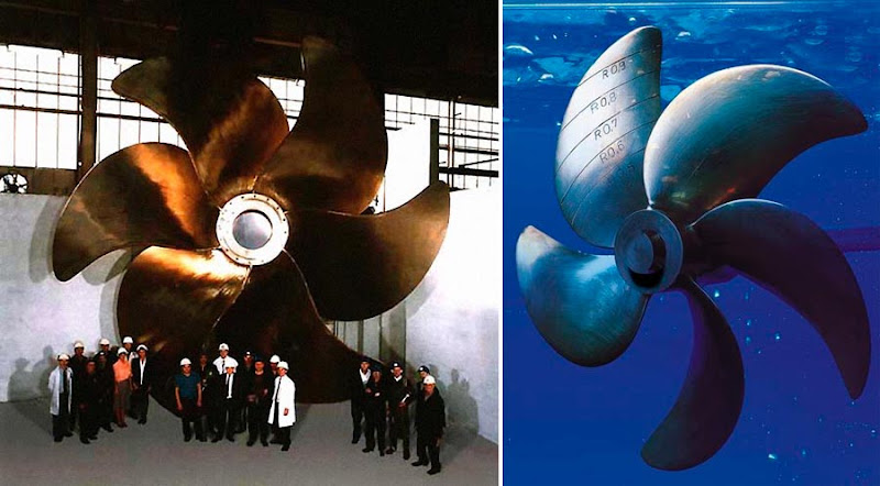 Dark Roasted Blend: The World's Largest Ship Propellers