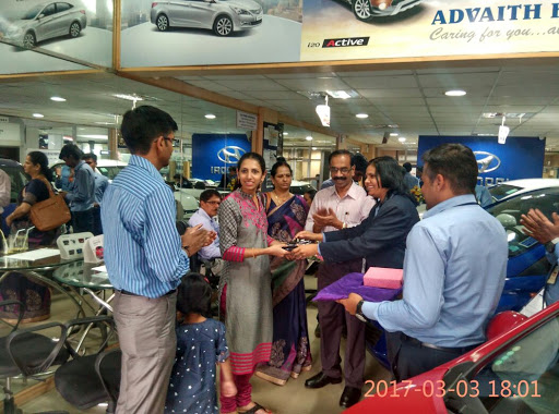 Advaith Hyundai - Showroom, #10 SLN Commercial Complex, SLN Krupa Tanniru Halla, BM Road, Hassan,, karnataka, Hassan, Karnataka 573201, India, Motor_Vehicle_Dealer, state KA