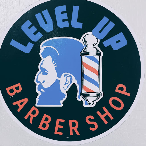 Level up Barbershop logo