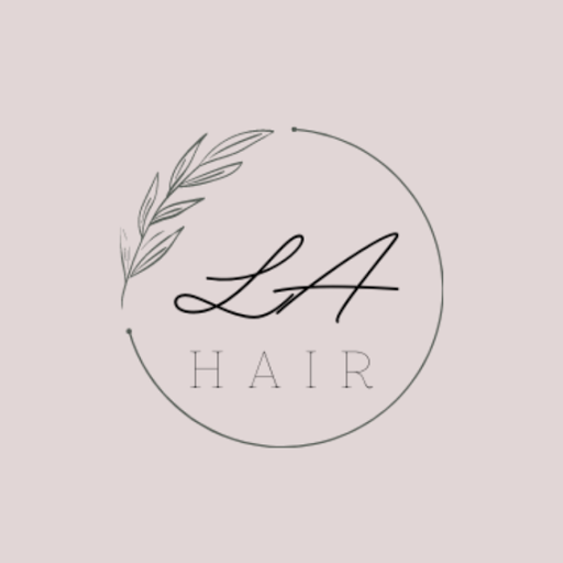 LA Hair New Plymouth logo