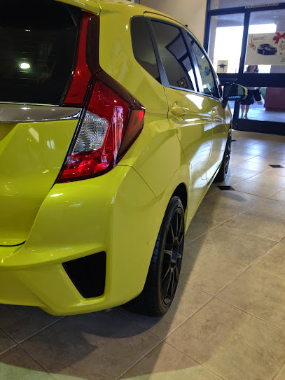 2022 Honda Fit GK5 at a local dealer with Momo wheels 