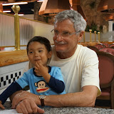 Fun with the grandparents - October 14, 2011