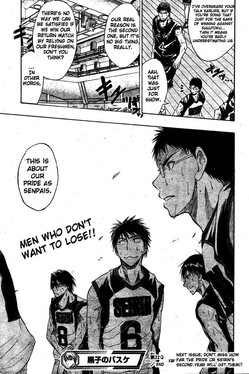 Kuruko no Basket Chapter 22 - Image 22-25