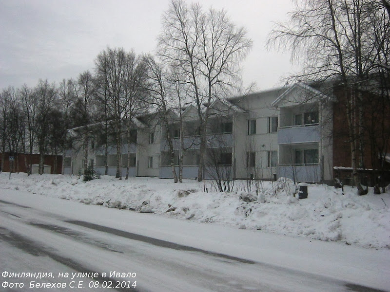 Ивало, Финляндия, зима