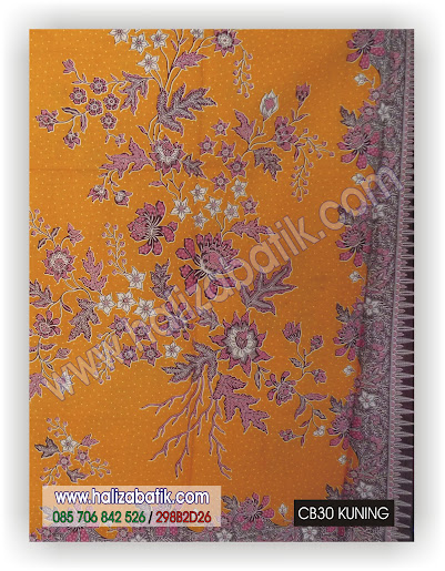 Batik Modern, Gambar Batik, Batik Pekalongan, CB30 KUNING Batik Modern, Gambar Batik, Batik Pekalongan, CB30 KUNING