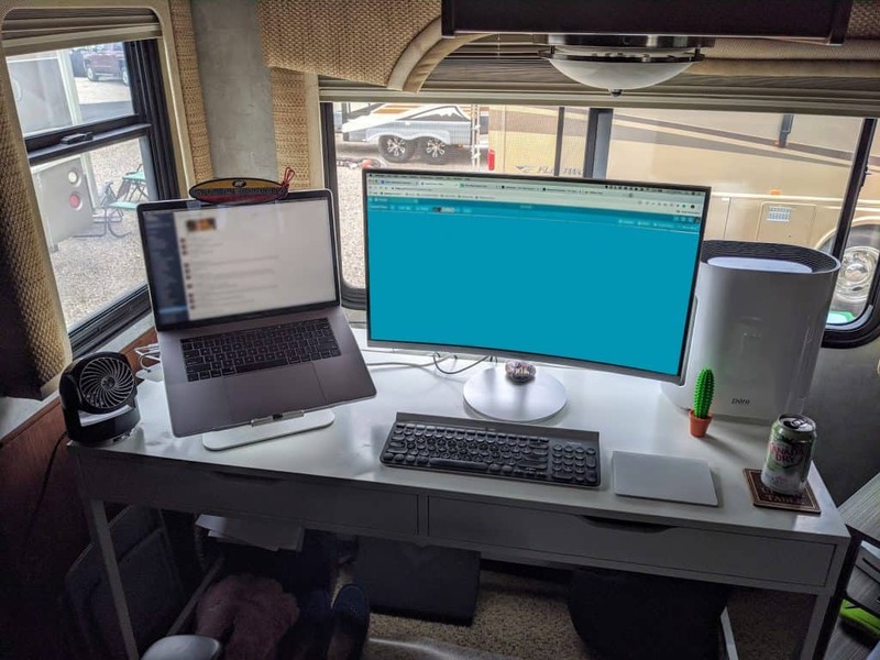 Perks of Having Built-in Office Space in Your Travel Trailer