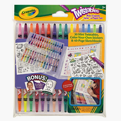 Bộ bút sáp và giấy tô màu Crayola Bộ bút sáp và giấy tô màu Crayola