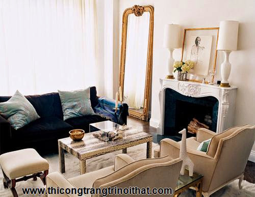 11 chiêu cho phòng khách nhỏ hút hồn - Thi công nội thất-7
