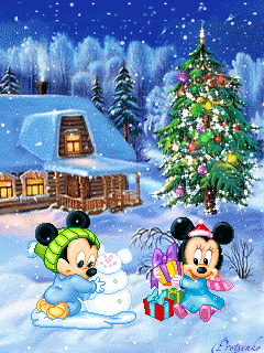 Miki Maus i Mini slave Božić i rade snješka download besplatne animacije za mobitele