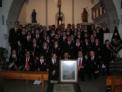 Vista de la Banda Municipal de Música de Pozoblanco (Córdoba) en Santa Cecilia del 2008. Foto cedida por la banda. Prohibido su uso y reproducción * www.bandamunicipaldepozoblanco.blogspot.com