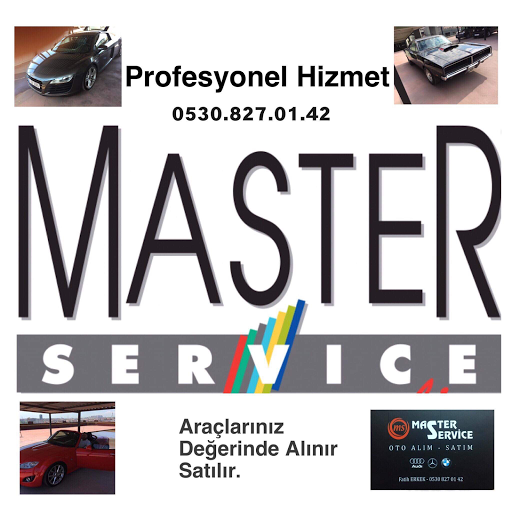 Master Service kaporta boya mekanik oto alım satım logo