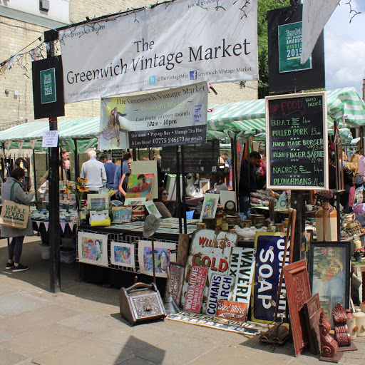 The Greenwich Vintage Market logo