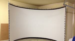 How To Make Curved Projector Screen