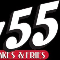 Hwy 55 Burgers Shakes & Fries logo