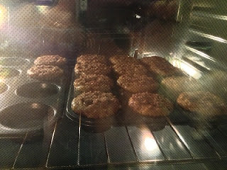 Apple Pie Muffins in the Oven