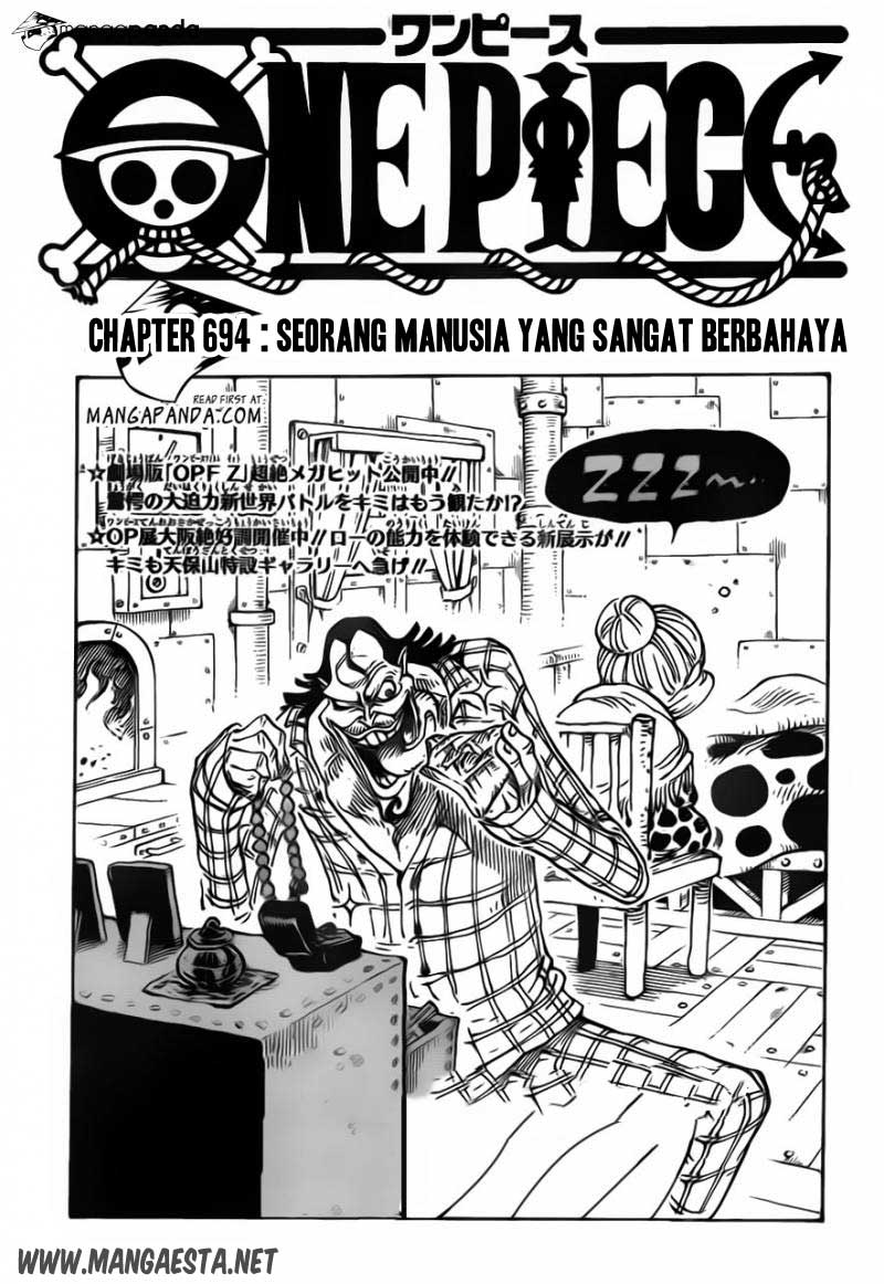 One Piece 694 695 page 1 Mangacan.blogspot.com