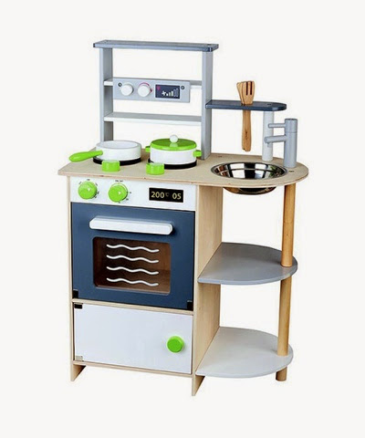 MaMaMeMo Wooden Play Kitchen £74.99