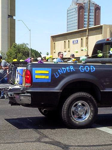 Churches In A Pride Parade