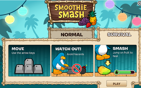 Club Penguin: Game Guides: Smoothie Smash
