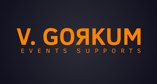 V. Gorkum events supports logo