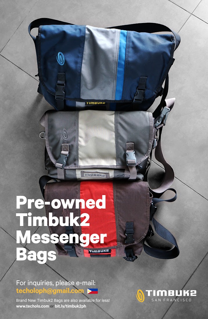 Timbuk2 Messenger Bags for Sale (Pre-owned) | Techolo - Philippine Technology Outlook Blog