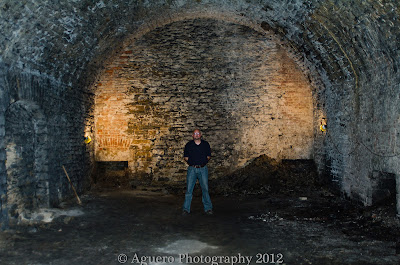 Michael Morgan in the Gerke Lager Tunnel