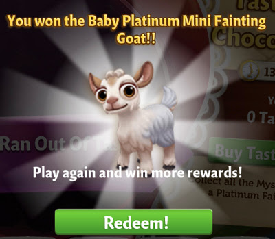farmville 2 cheats platinum mini fainting goat