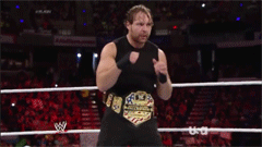 ME : Dean Ambrose vs. CM Punk - Last Man Standing Match Lms1