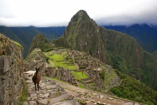 Machu Picchu of Peru