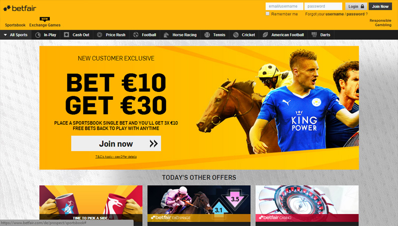 Betfair boukmèyker Revizyon