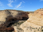 Canyon at the west side of the Wedge