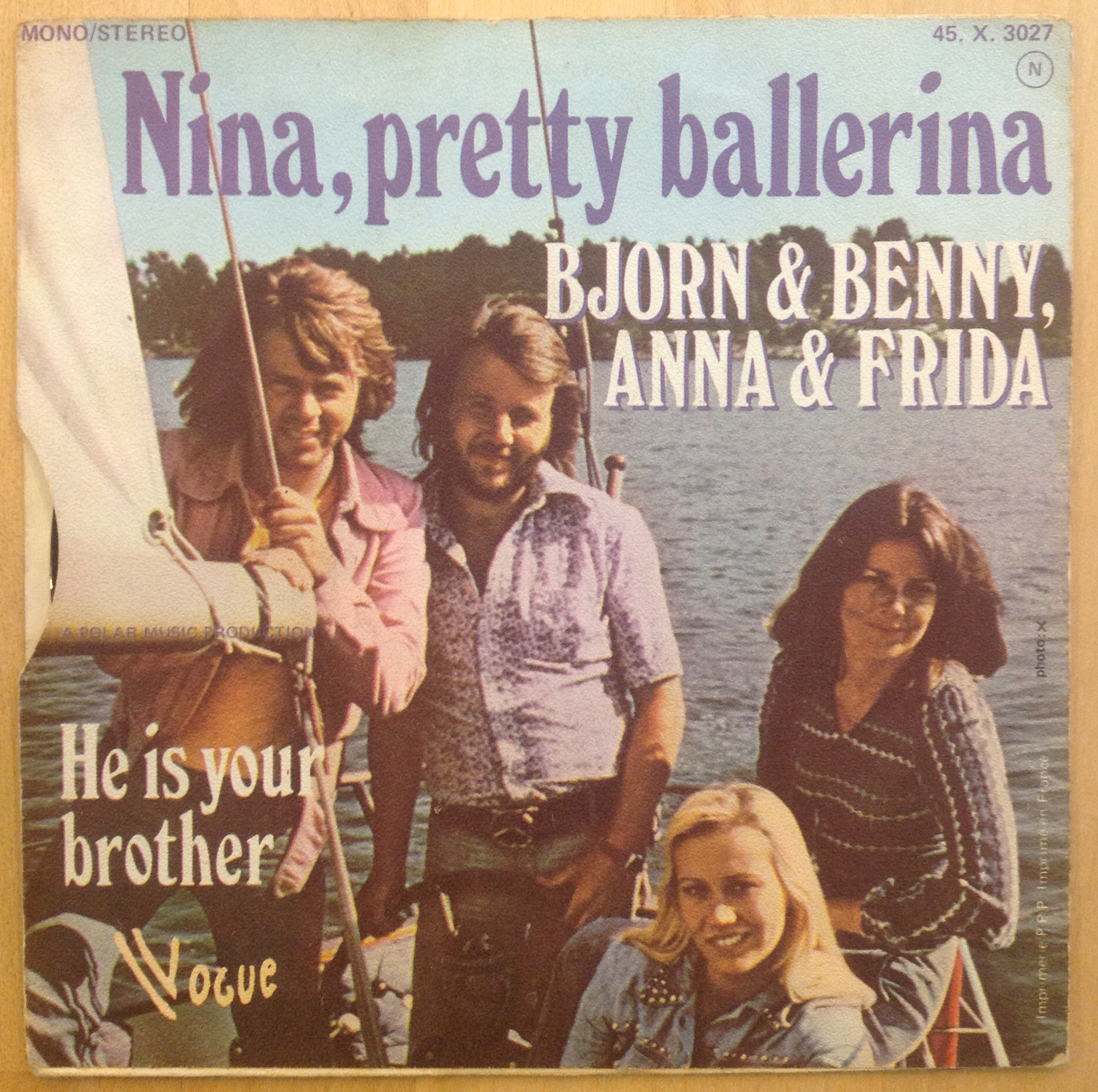ABBA Fans Blog: Collection - Pretty Ballerina 7" Single