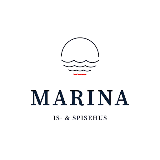 Marina Is- & Spisehus logo