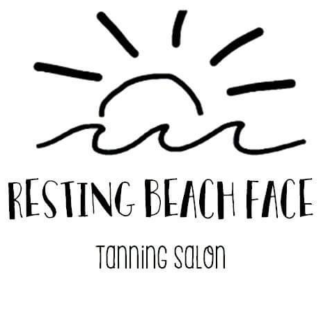 Resting Beach Face Tanning Salon