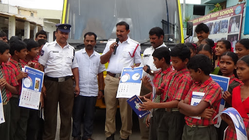 Sri Vidya Bharathi High School, Rajeev Gandhi Nagar Road, Rajiv Gandhi Nagar Colony, Nizampet, Hyderabad, Telangana 500090, India, Secondary_school, state TS