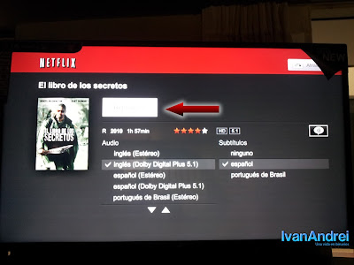 Cambiar idioma de Netflix en un LG Smart TV