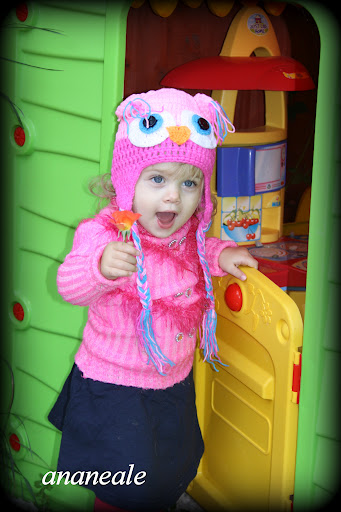 Toddler Baby Girls Boys Hat Owl Animal Crochet Winter Hand Knitted Beanie Beret