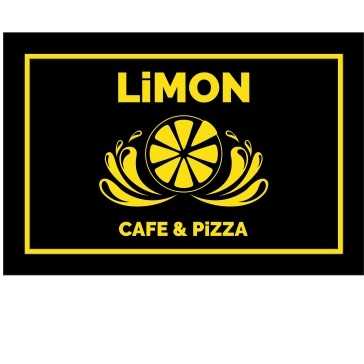 Limon cafe pizza logo