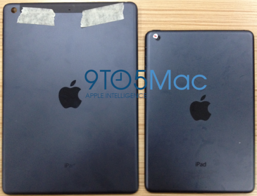 Purported iPad mini-like iPad 5 casings leak