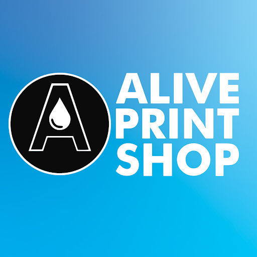 Alive Print Shop logo