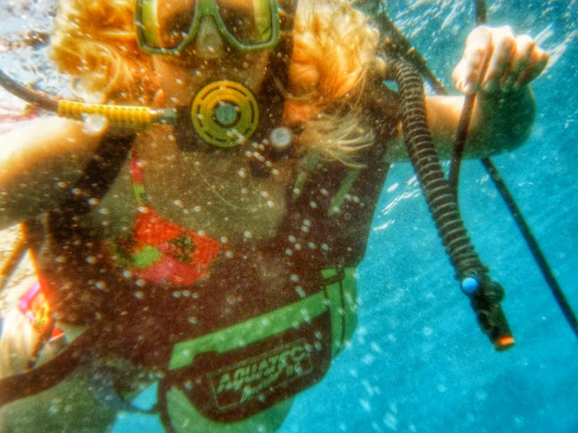 Sylvia duiken in Pattaya