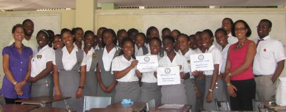 Rotary Club of Montego Bay, Jamaica: INTERACT CLUB OF MONTEGO BAY HIGH ...