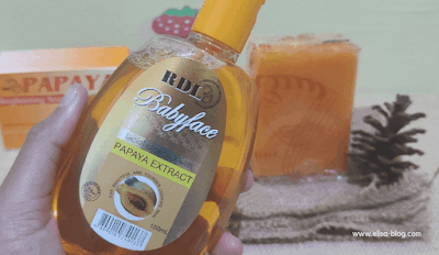 Review RDL facial cleanser Papaya