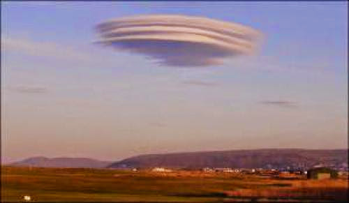 Mystery Cloud Formation Or A Ufo
