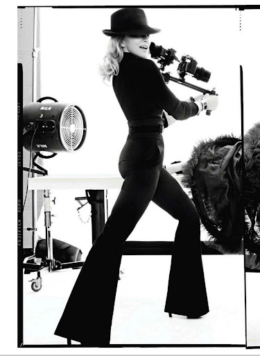 US Harper's Bazaar December/January 11.12 : Madonna & Andrea Riseborough by Tom Munro