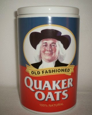  Quaker Oats Ceramic Cookie Jar 120th Anniversary 1877-1997 Limited Edition