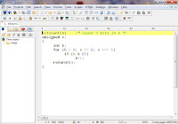screenshot of PSPad programmer's text editor