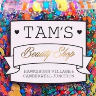 Tam's Beauty Shop logo