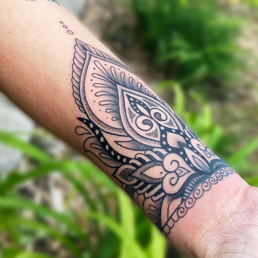 unique mandala tattoo